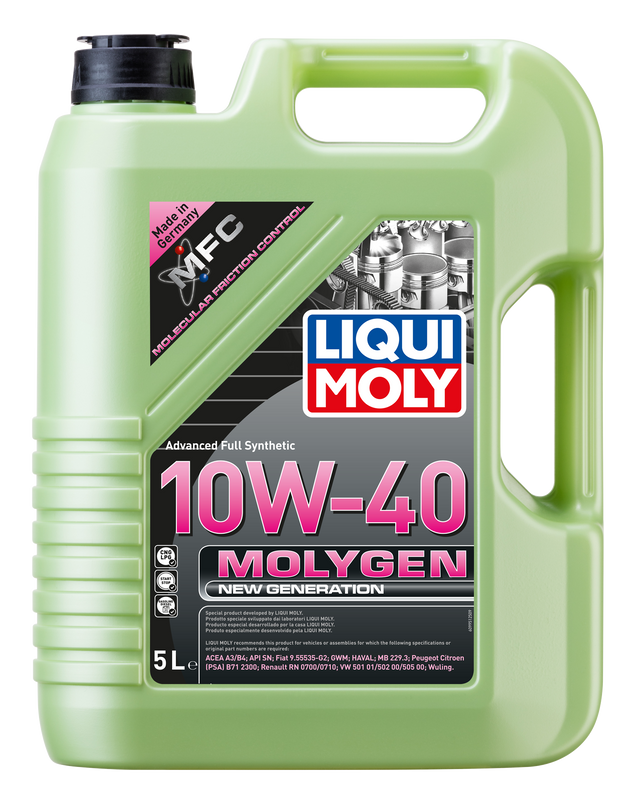 LIQUI MOLY MOLYGEN NEW GENERATION 10W-40 5L