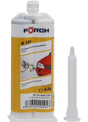FÖRCH PLASTİK  YAPIŞTIRICI K153 63 GR