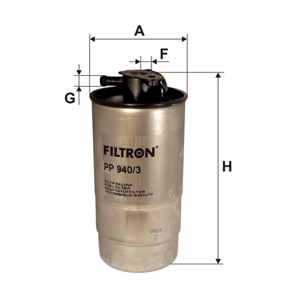 FİLTRON YAKIT FİLTRESİ PP940/3