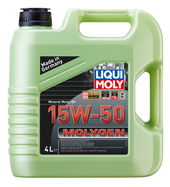 LIQUI MOLY 15W-50 MOLYGEN 4L