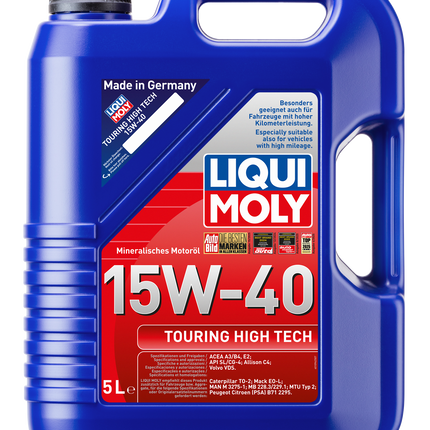 LIQUI MOLY 15W-40 TOURİNG HİGH TECH 5L