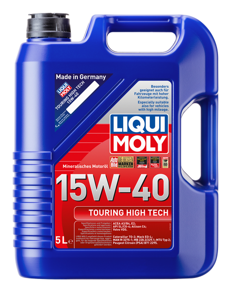 LIQUI MOLY TOURING HIGH TECH 15W-40 5L