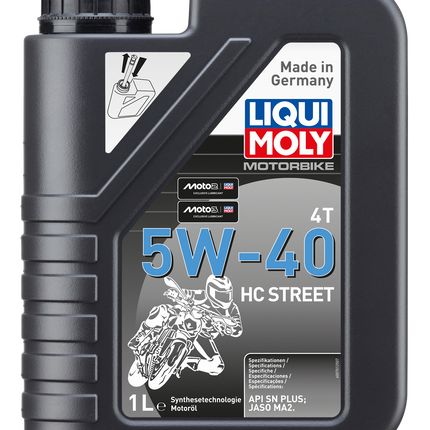 LIQUI MOLY MOTOSİKLET 4T 5W-40 HC STREET
