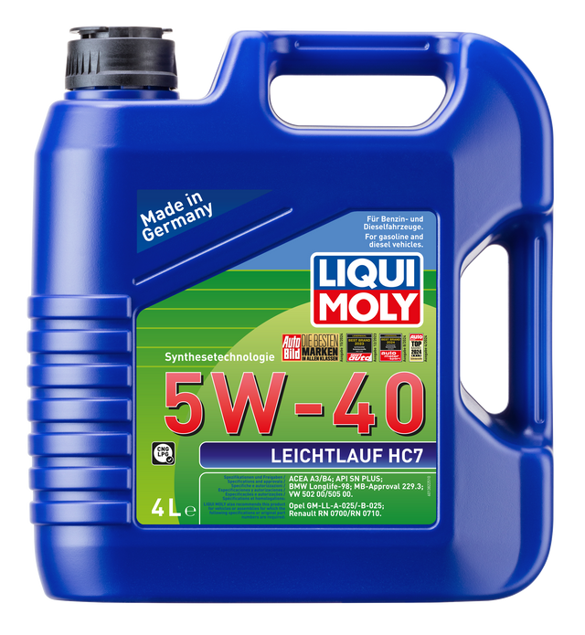 LIQUI MOLY LEICHTLAUF HC7 5W-40 4L
