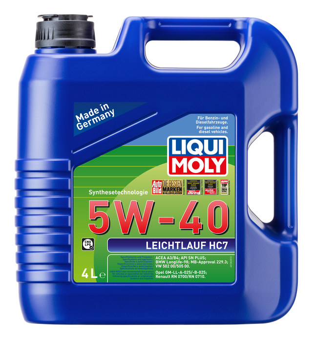 LIQUI MOLY 5W-40 LEİCHTLAUF HC7 4L