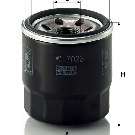 MANN YAĞ FİLTRESİ W7023