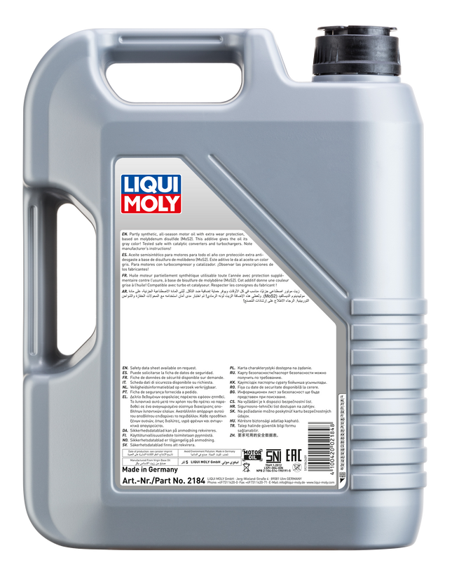 LIQUI MOLY 10W-40 MOS2 LEİCHTLAUF 5L
