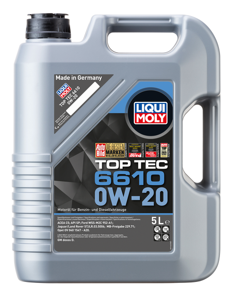 LIQUI MOLY TOP TEC 6610 0W-20 5L
