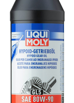 LIQUI MOLY HYPOID GEAR OIL (GL5) SAE 80W-90 1L