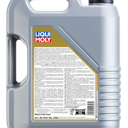 LIQUI MOLY 5W-30 SPECİAL TEC F 5L