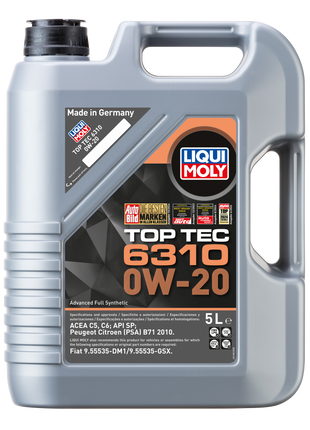 LIQUI MOLY TOP TEC 6310 0W-20 5L