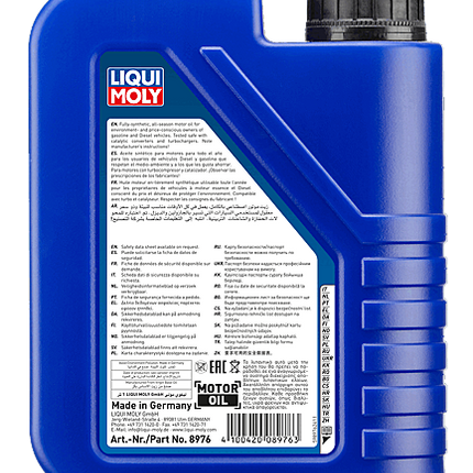 LIQUI MOLY 0W-30 SYNTHOİL LONGTİME MOTOR YAĞI 1L