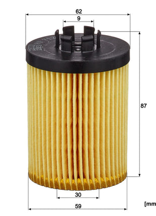 MANN YAĞ FİLTRESİ HU712/8X