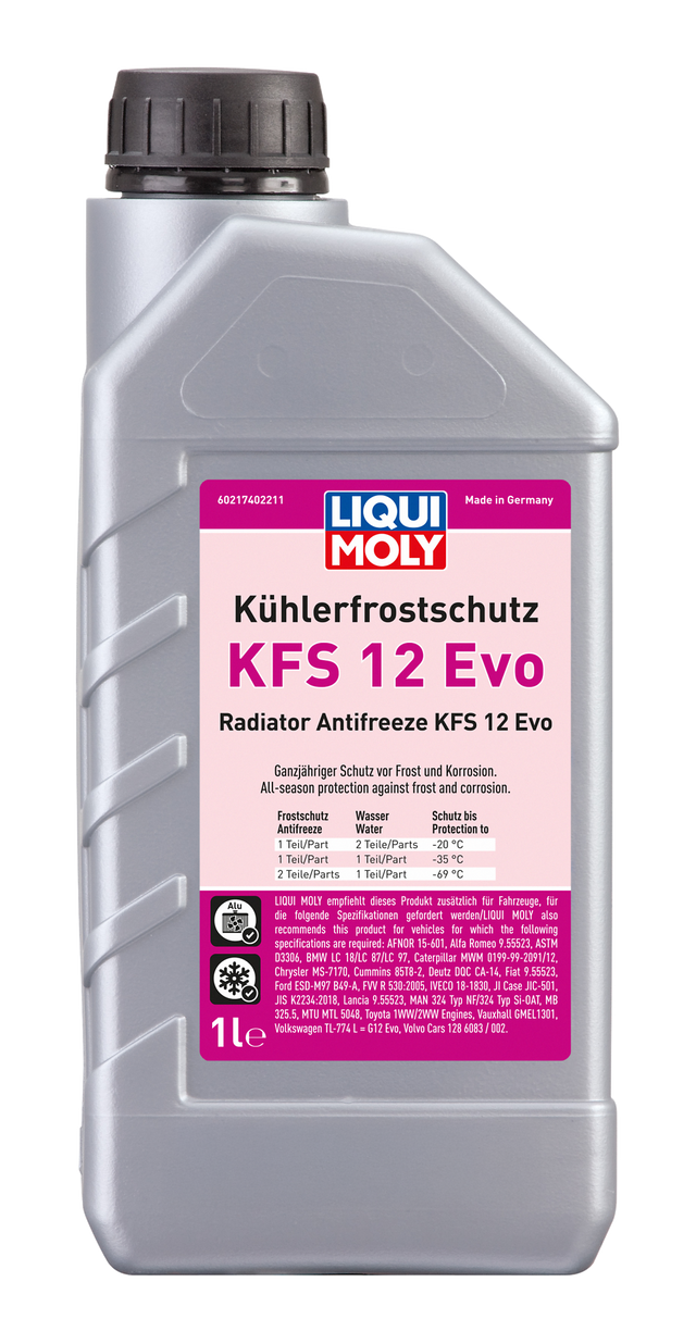 LIQUI MOLY RADYATÖR ANTİFRİZİ KFS 12 EVO 1L