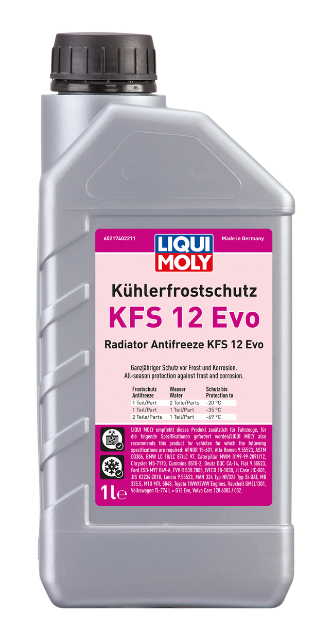 LIQUI MOLY RADYATÖR ANTİFRİZİ KFS 12 EVO 1L