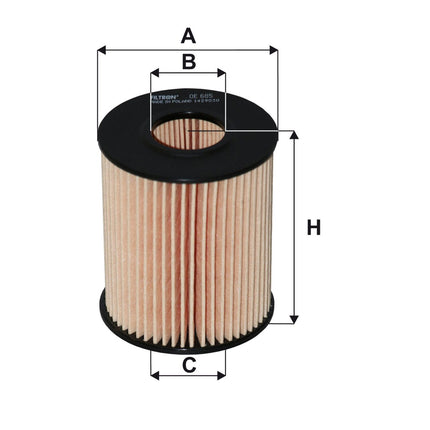 FİLTRON YAĞ FİLTRESİ OE685