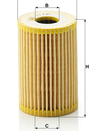 MANN YAĞ FİLTRESİ HU610X