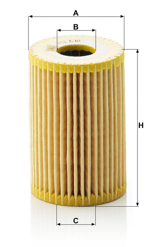 MANN YAĞ FİLTRESİ HU610x