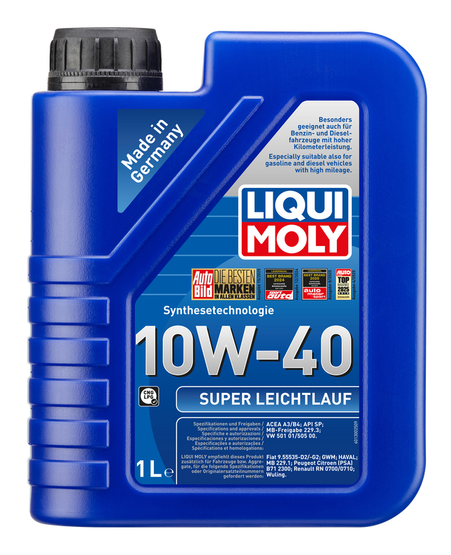 LIQUI MOLY 10W-40 SUPER LEİCHTLAUF 1L