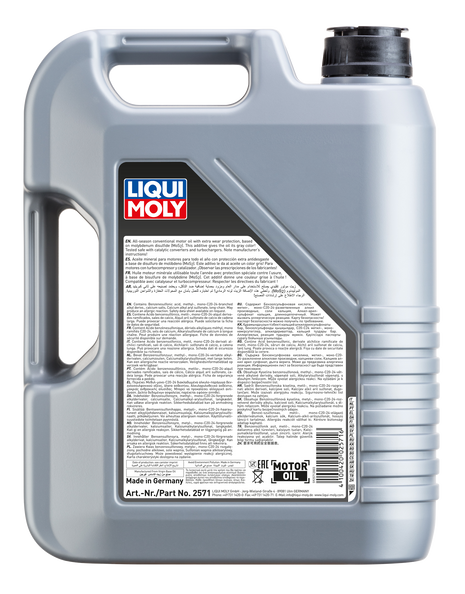 LIQUI MOLY MOS2 LOW-FRICTION 15W-40 5L