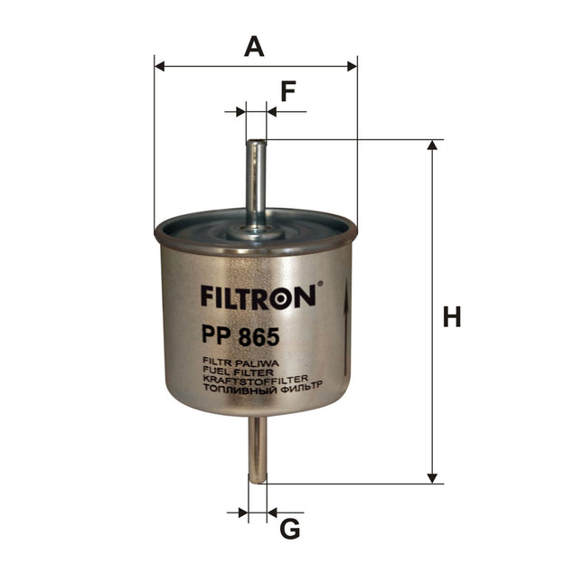 FİLTRON YAKIT FİLTRESİ PP865