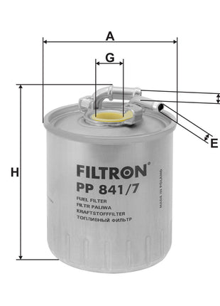 FİLTRON YAKIT FİLTRESİ PP841/7
