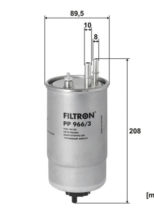 FİLTRON YAKIT FİLTRESİ PP966/3