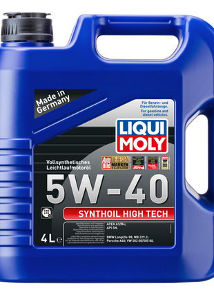LIQUI MOLY SYNTHOIL HIGH TECH 5W-40 4L