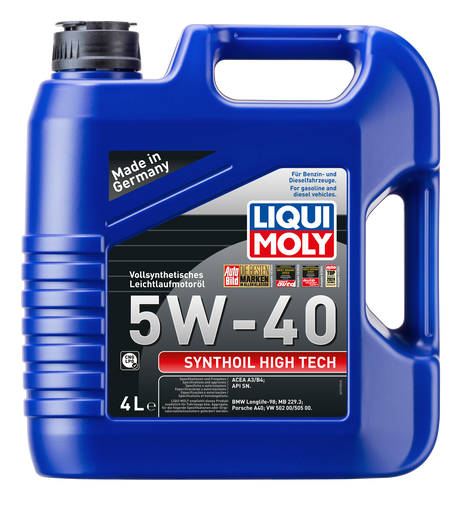 LIQUI MOLY SYNTHOIL HIGH TECH 5W-40 4L
