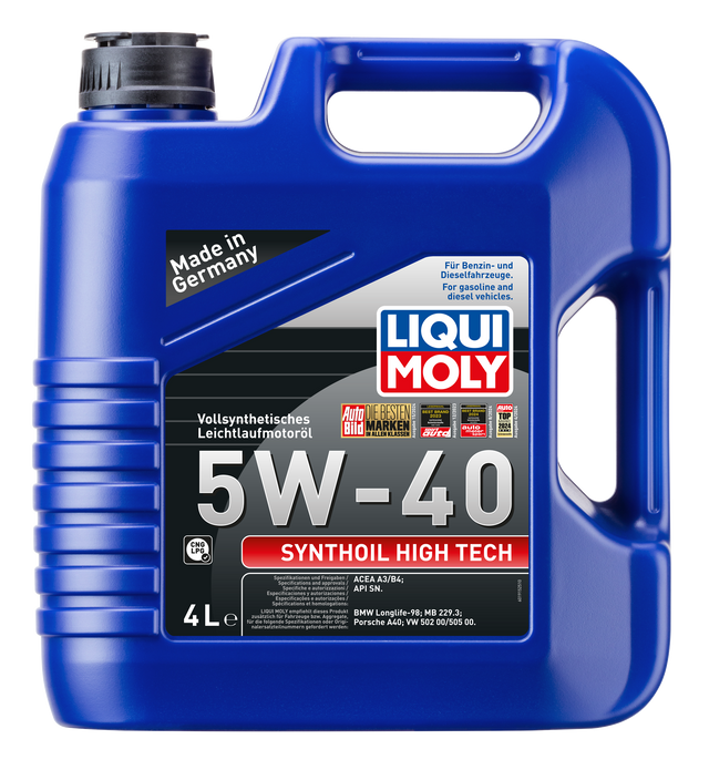 LIQUI MOLY SYNTHOIL HIGH TECH 5W-40 4L