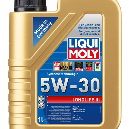 LIQUI MOLY 5W-30 LONGLİFE III 1L