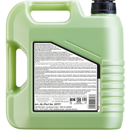 LIQUI MOLY 10W-30 MOLYGEN NEW GENERATİON 4L