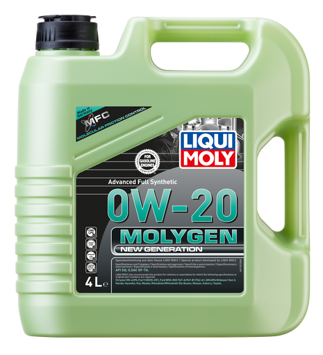 LIQUI MOLY MOLYGEN NEW GENERATION 0W-20 4L