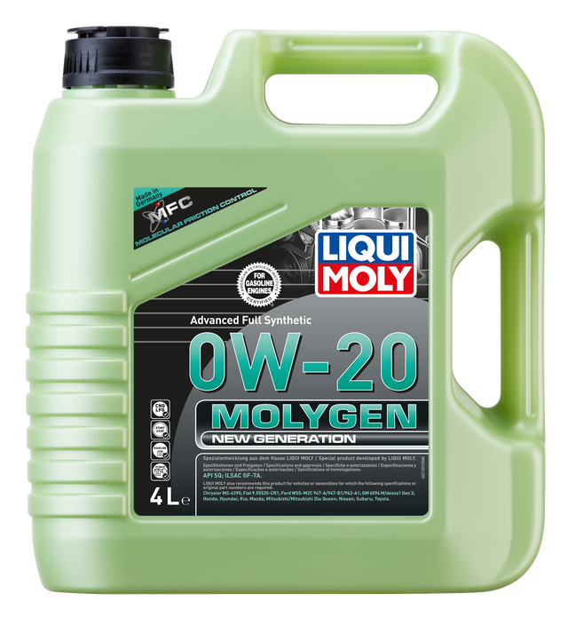 LIQUI MOLY MOLYGEN NEW GENERATION 0W-20 4L