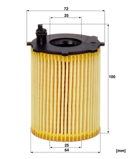 MANN YAĞ FİLTRESİ HU716/2X