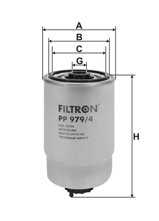 FİLTRON YAKIT FİLTRESİ PP979/4