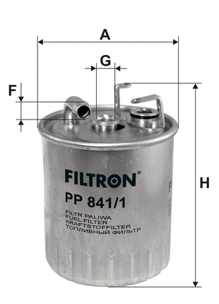 FİLTRON YAKIT FİLTRESİ PP841/1