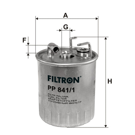 FİLTRON YAKIT FİLTRESİ PP841/1