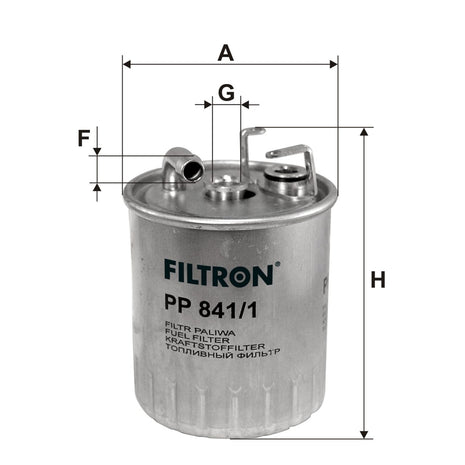 FİLTRON YAKIT FİLTRESİ PP841/1