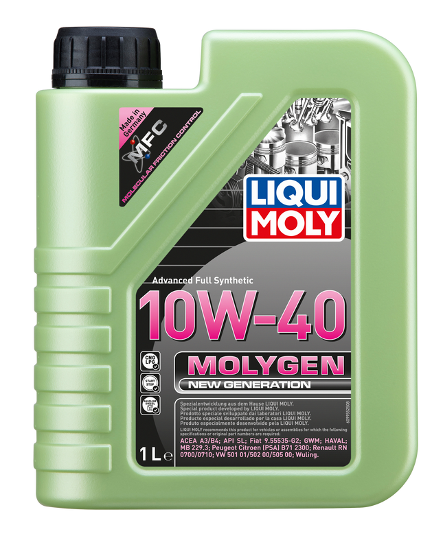LIQUI MOLY 10W-40 MOLYGEN 1L