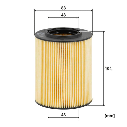 FİLTRON YAĞ FİLTRESİ OE649