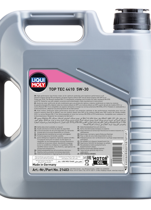 LIQUI MOLY TOP TEC 4410 5W-30 4L