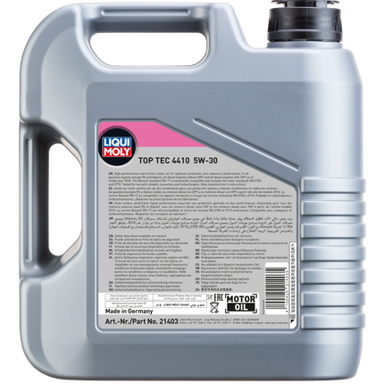 LIQUI MOLY 5W-30 TOP TEC 4410 4L