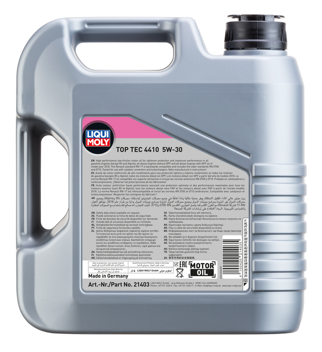 LIQUI MOLY 5W-30 TOP TEC 4410 4L