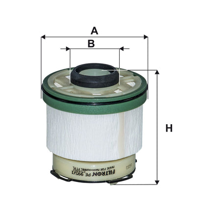 FİLTRON YAKIT FİLTRESİ PE995/1