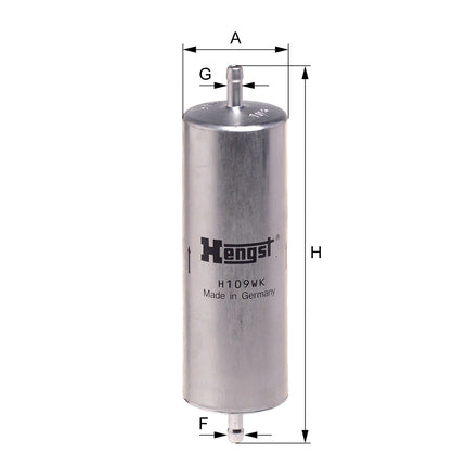 HENGST YAKIT FİLTRESİ H109WK