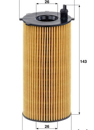 MANN YAĞ FİLTRESİ HU820/2X