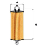 FİLTRON YAĞ FİLTRESİ OE672/6
