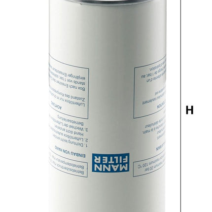 MANN ENDÜSTRİYEL FİLTRE "LB962/2"