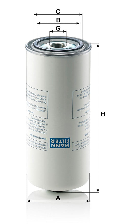 MANN FİLTRE LB962/2